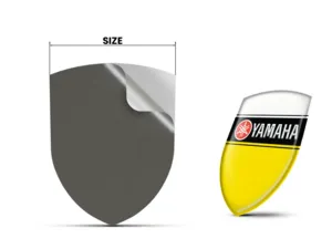 Yamaha Heckscheibenaufkleber Stern Exklusiv Modern